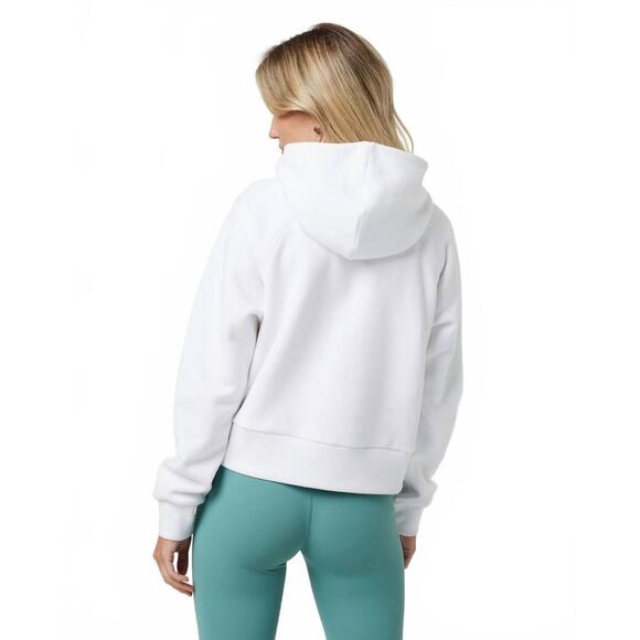 NEW VUORI restore relaxed half zip hoodie in white - Picture 2 of 4